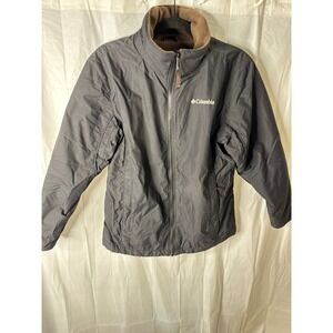 Columbia Sportswear Company Women's Fleece Lined Jacket Dark Gray Size S